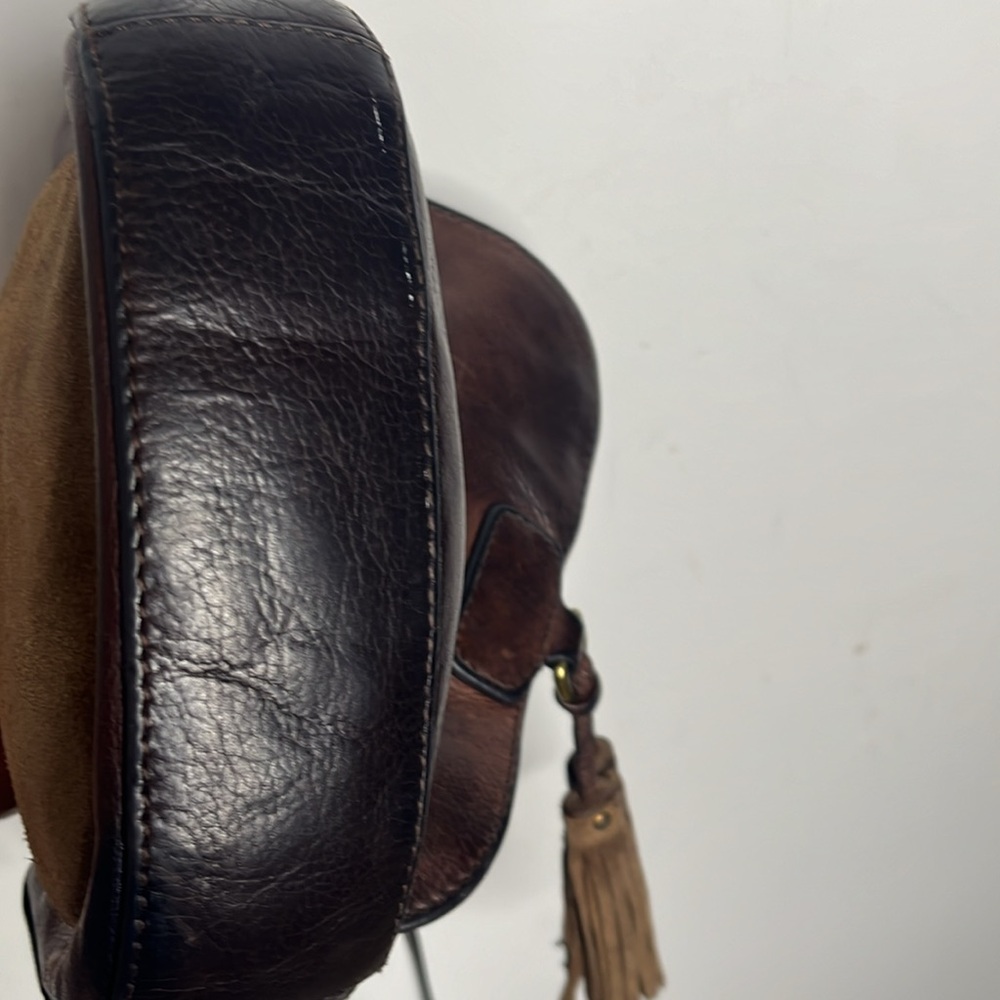 FRYE Clara Leather Crossbody Saddle bag - Picture 13 of 13